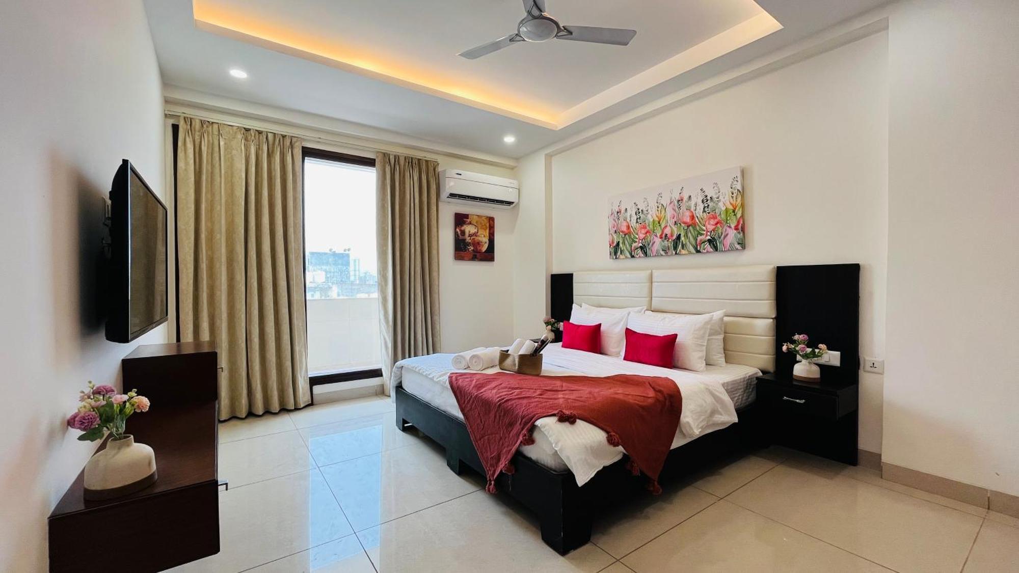 Olive Service Apartments - Golf Course Road Gurgaon Extérieur photo