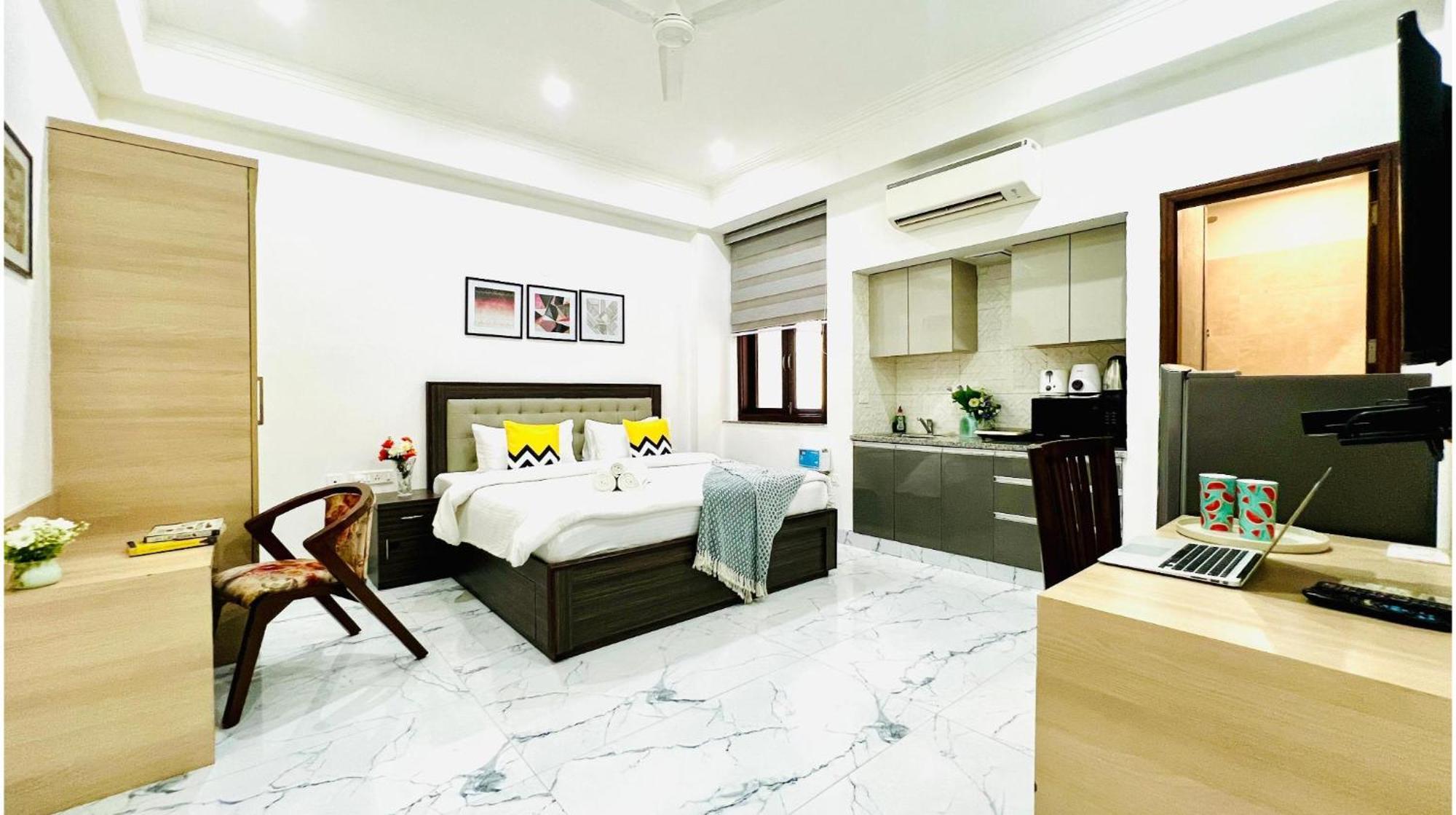 Olive Service Apartments - Golf Course Road Gurgaon Extérieur photo